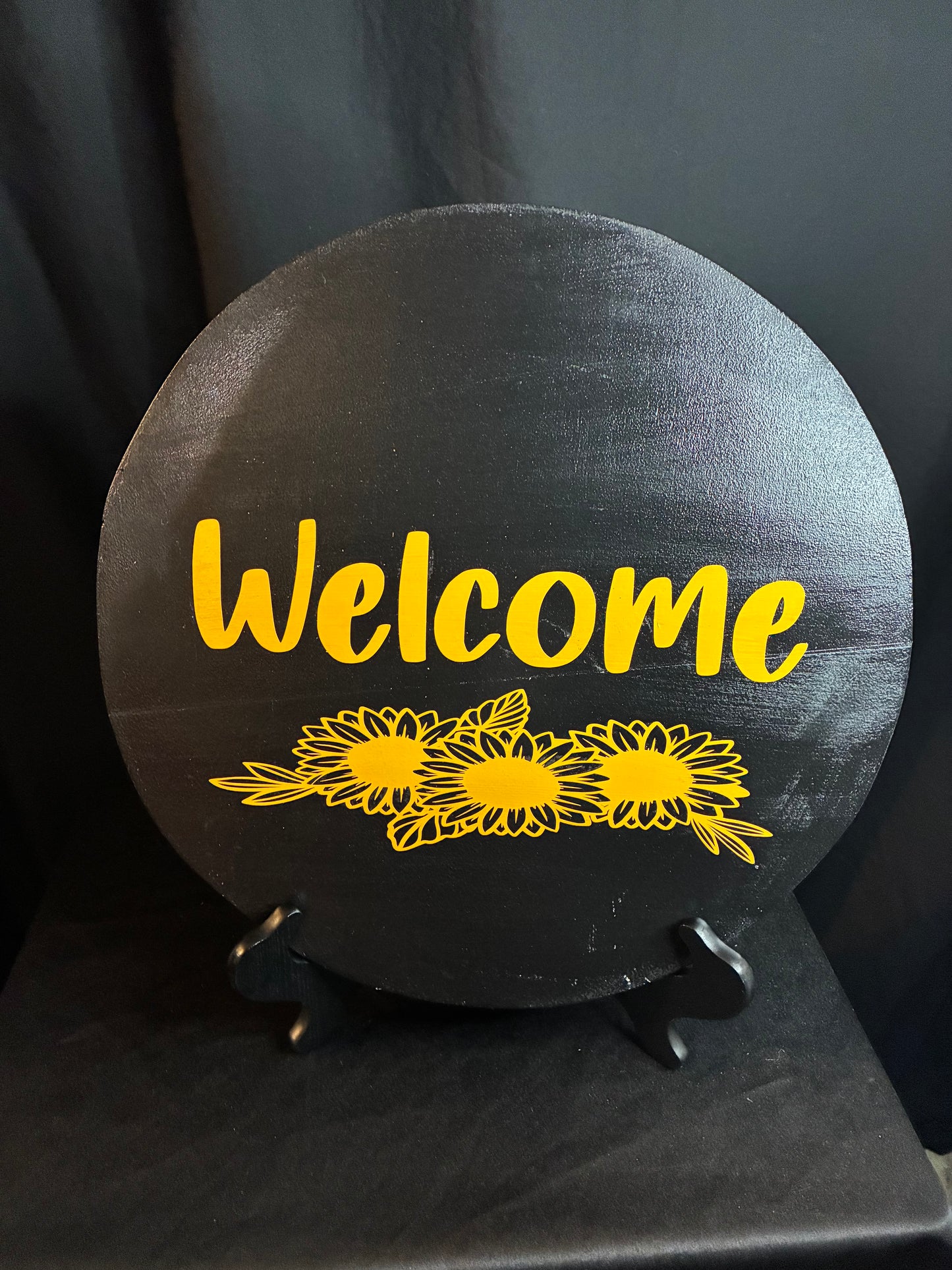 ๐๐ผ The Bold Welcome Floral Sign