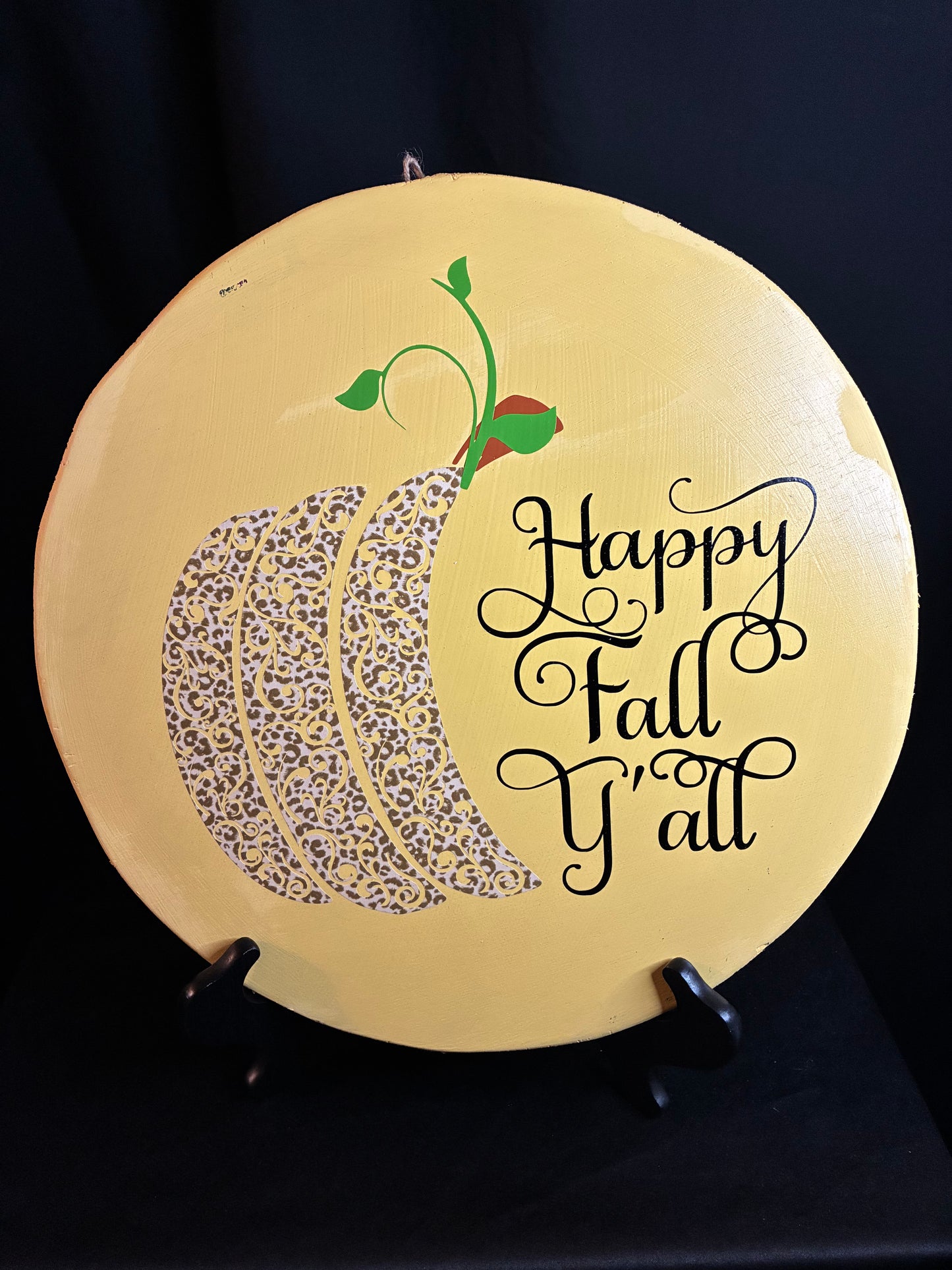 🍂🎃 The Happy Fall Y’all Pumpkin Sign