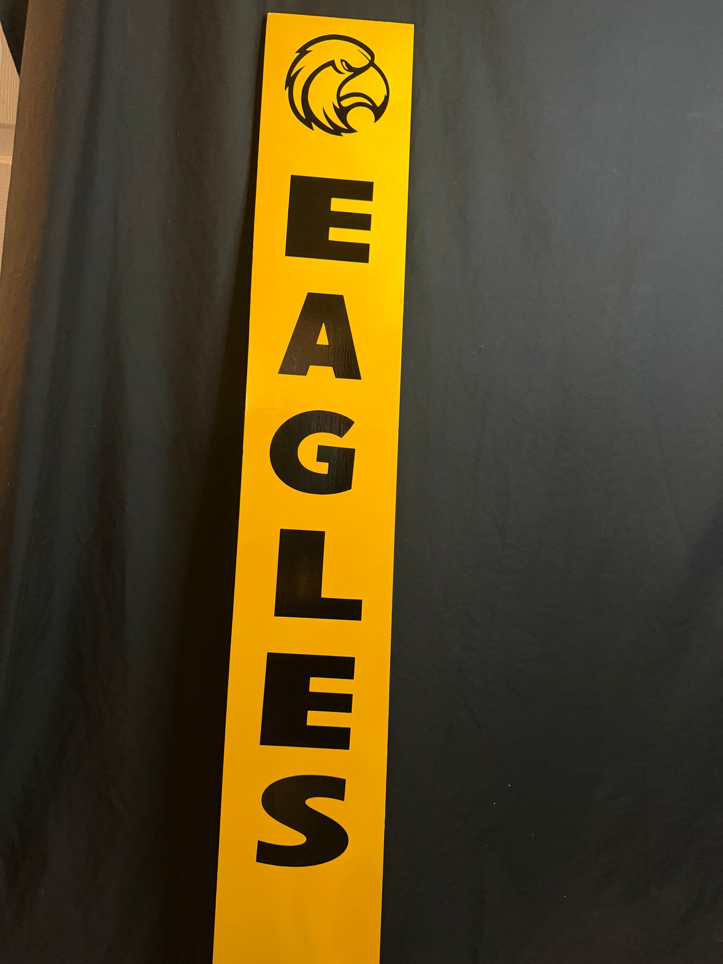 🦅💛 The Vertical USM Eagles Spirit Sign