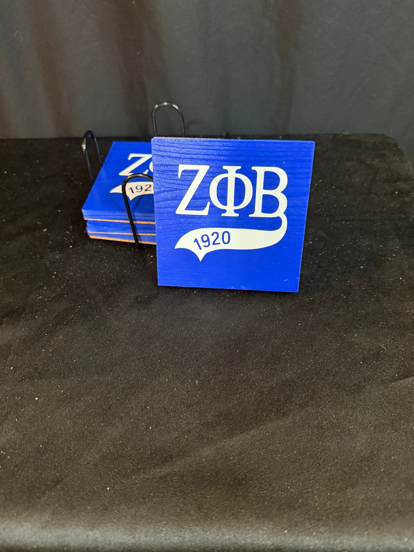 ๐๐๏ธ The Zeta ZOB 1920 Founders Coaster Set โ Square Edition (Set of 4)