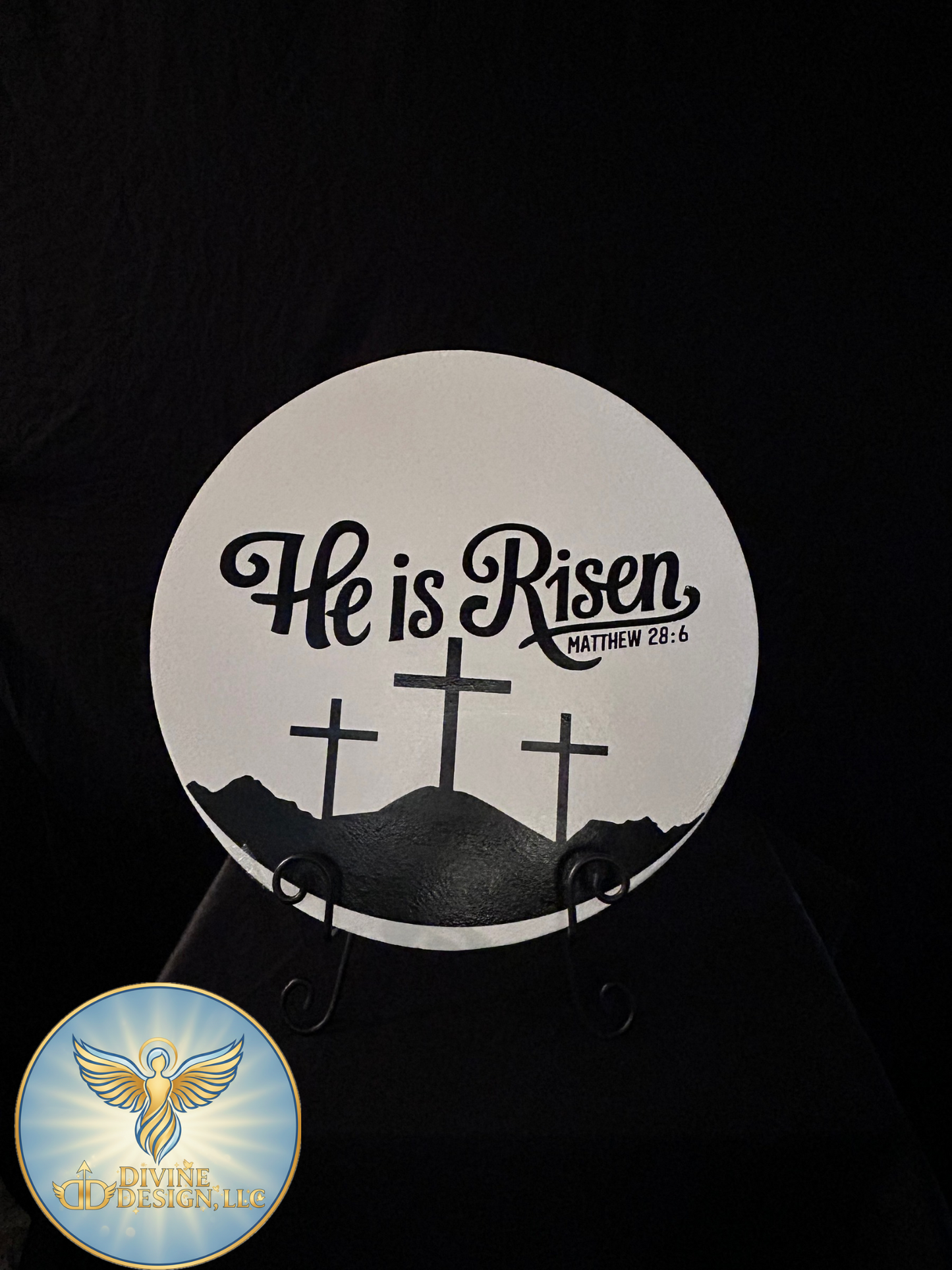 β¨ He Is Risen β Easter Plaque β¨