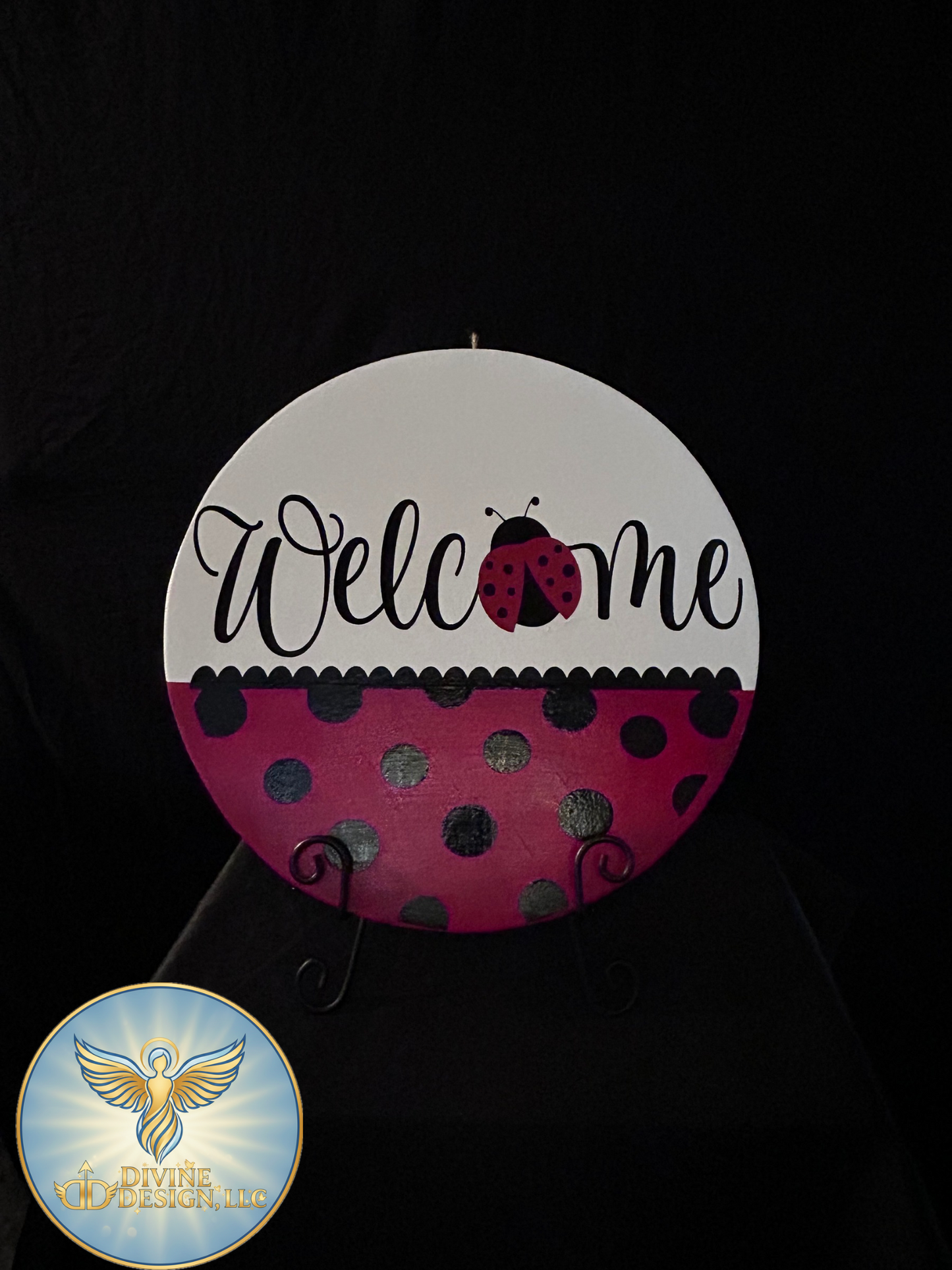 π· Charming Ladybug Welcome Decor π·