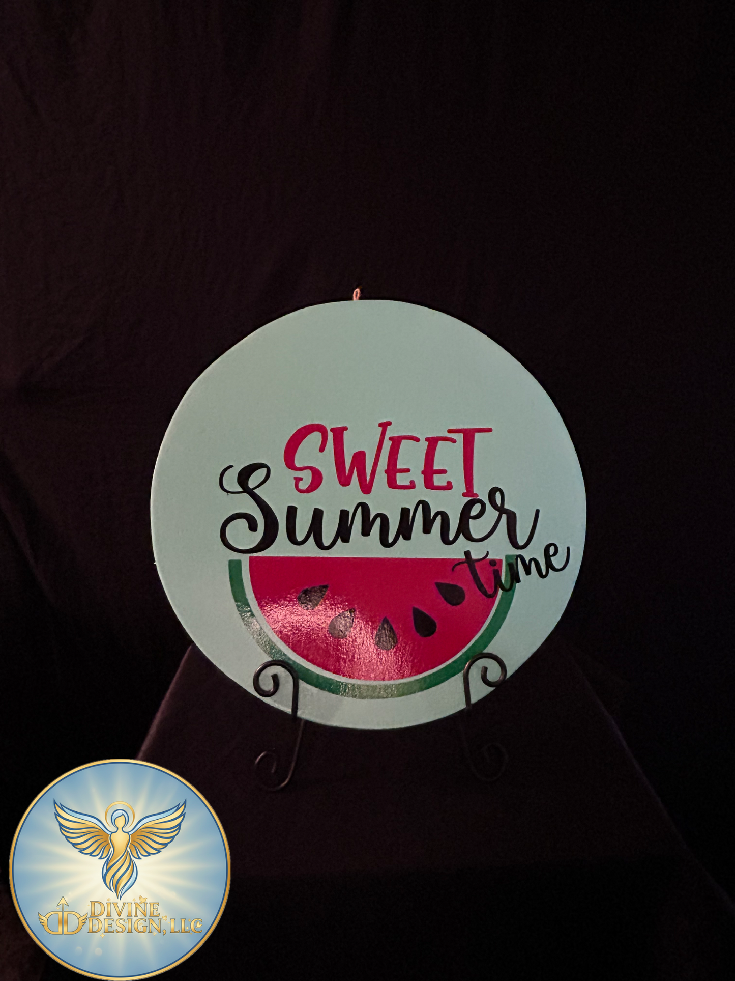 π SWEET Summer Time β Vibrant Round Sign βοΈ