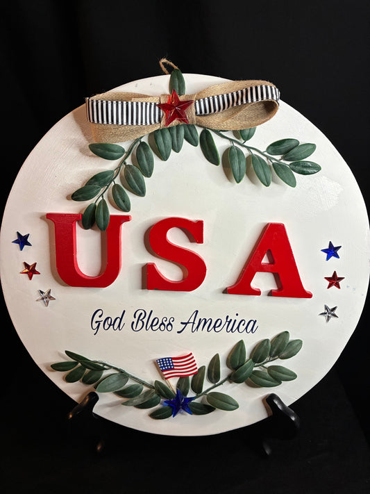 🇺🇸✨ The Patriotic USA Blessings Sign