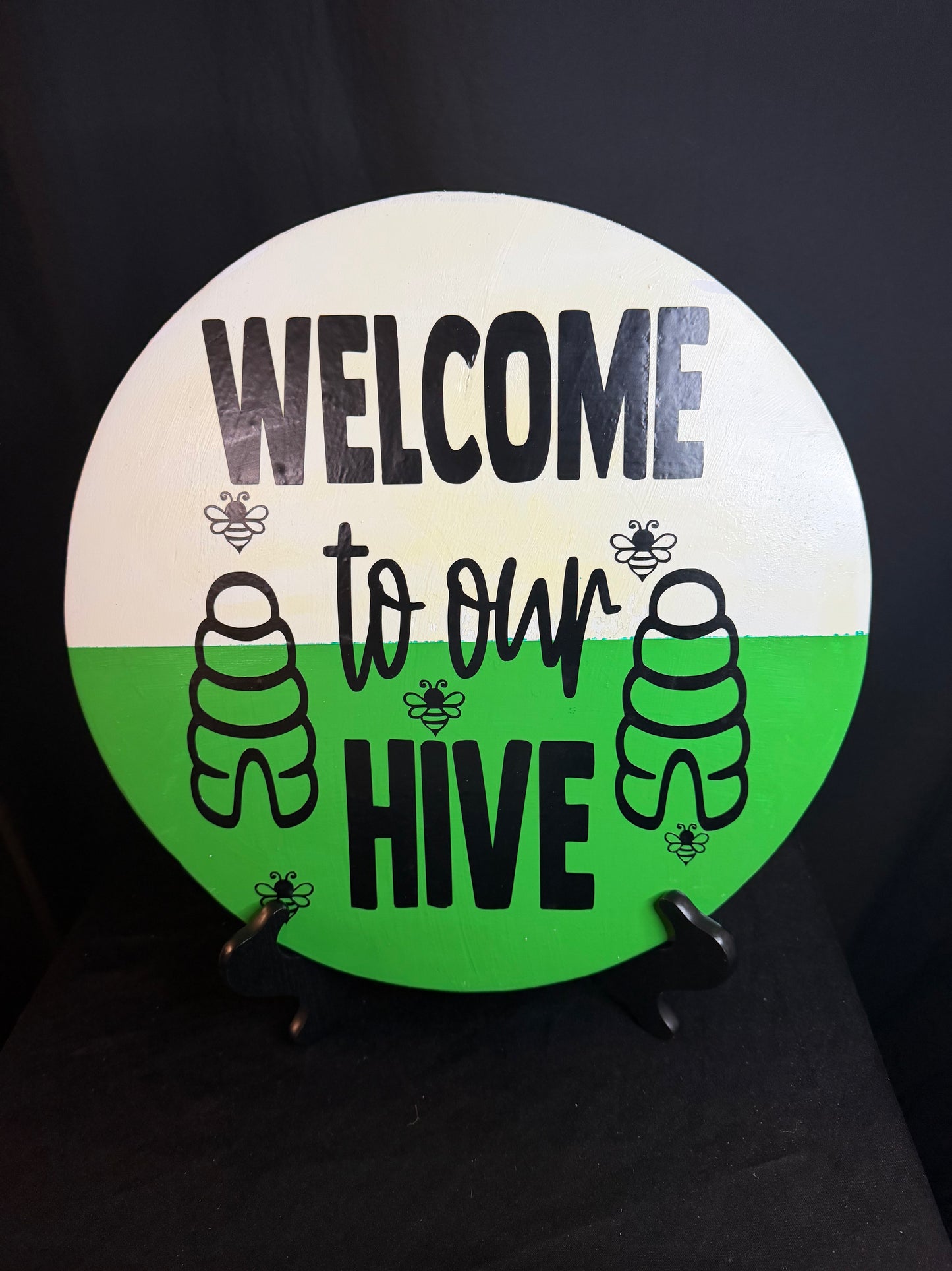 💚🐝 The Lake High Hive Welcome Sign