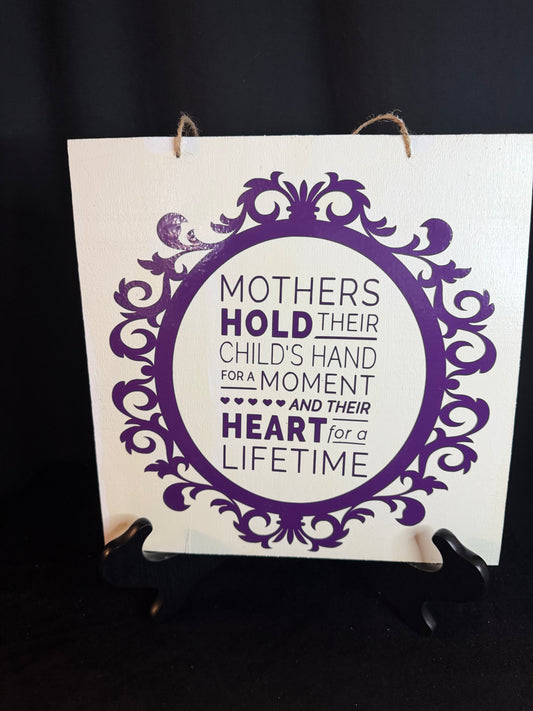 💜🌿 The Mother’s Heart Lifetime Sign