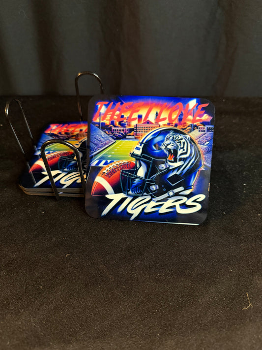 💙🐅 The JSU Stadium Spirit Coaster Set (Set of 4)