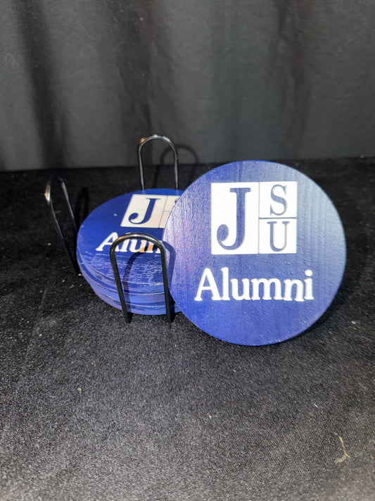 💙🐅 The JSU Alumni Pride Coaster Set (Set of 4)