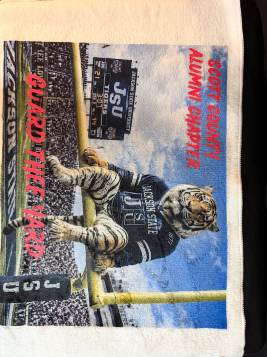 🐅🏟️ Scott County Alumni Chapter “Guard Thee Yard” Towel
