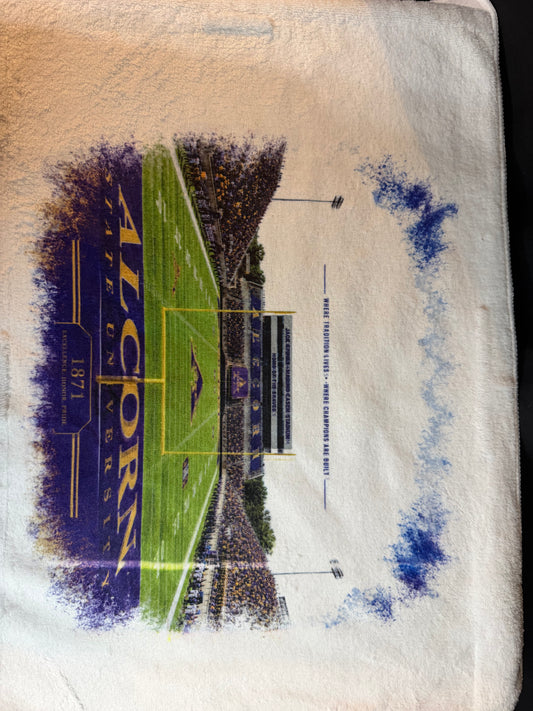💜🏟️ Alcorn State University “Where Tradition Lives” Stadium Towel